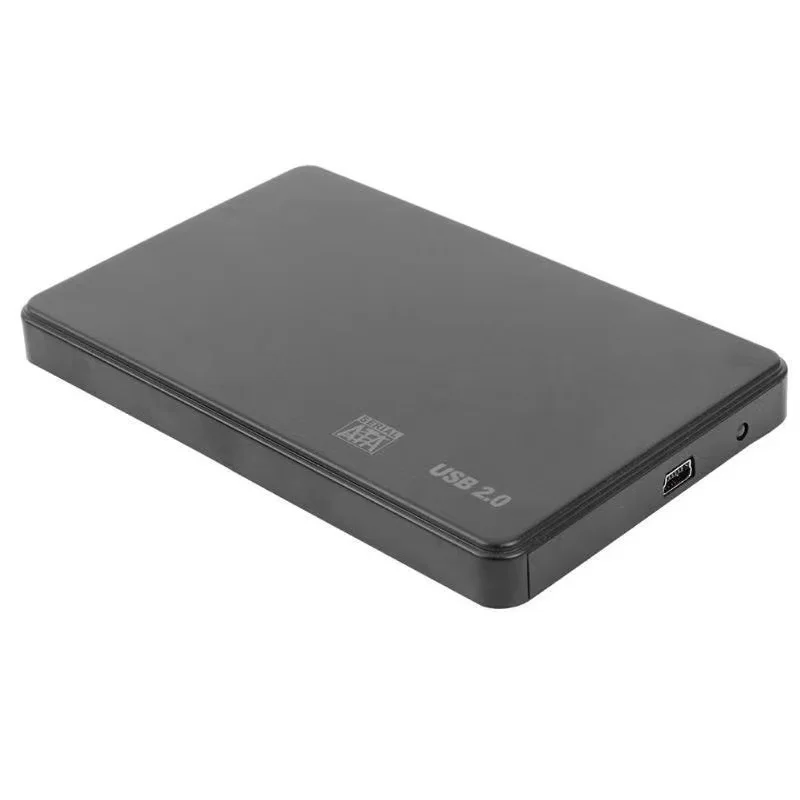 Hard Drive Enclosure External Case OEM Box Status Plastic HDD Enclosure Factory Price SATA USB 3.0 2.5 Black SATA Protocol Stock