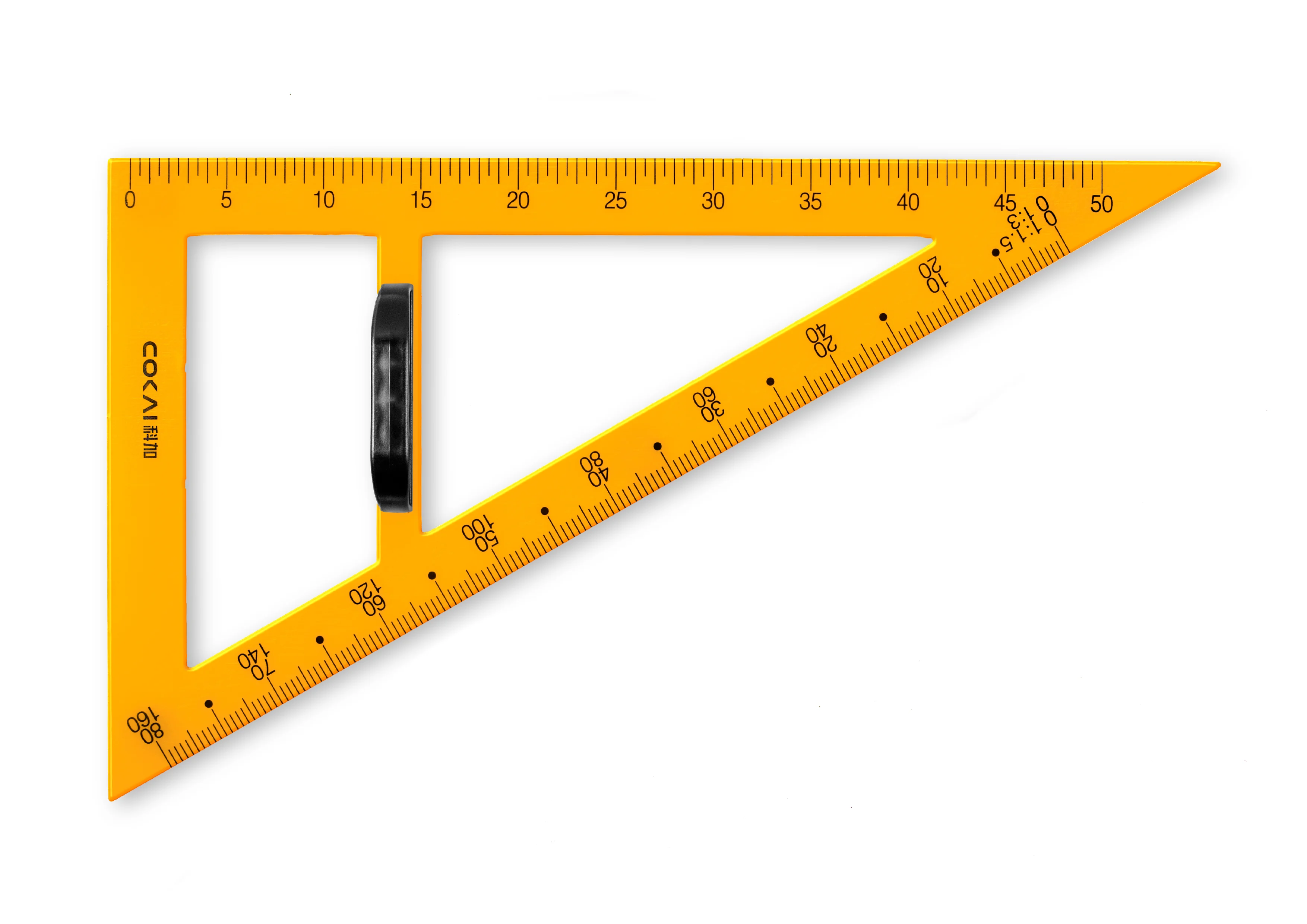 Plastic School Classroom Stationery Geometric Math Scale Tools Protractor Triangle Rulers Teaching Ruler Set