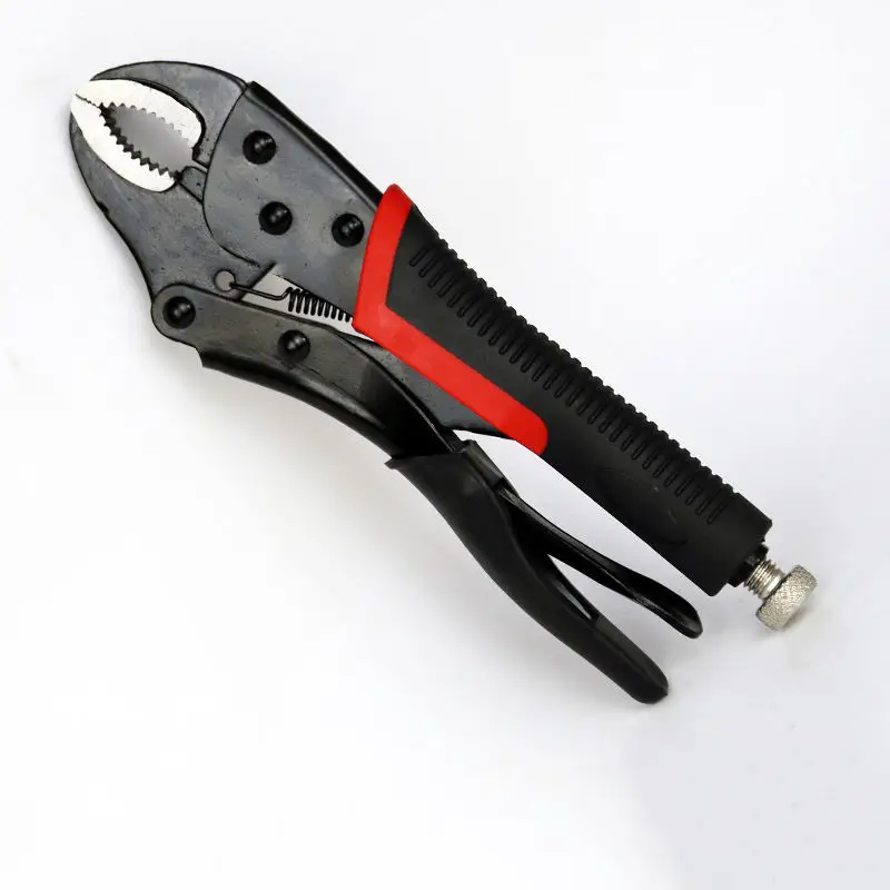 PEXMARTOOLS Jaw Grip Refrigeration Auto CRV Adjusting Tools Sprinkler Clamp Curved Pinch off Clip Locking Pliersrubber Grip
