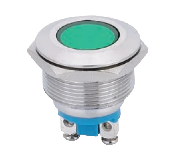  5mm 3 Color Metal LED Indicator Light With Ece 12V Signal Pilot Lamp Waterproof 20mm 22mm RGB Equipment