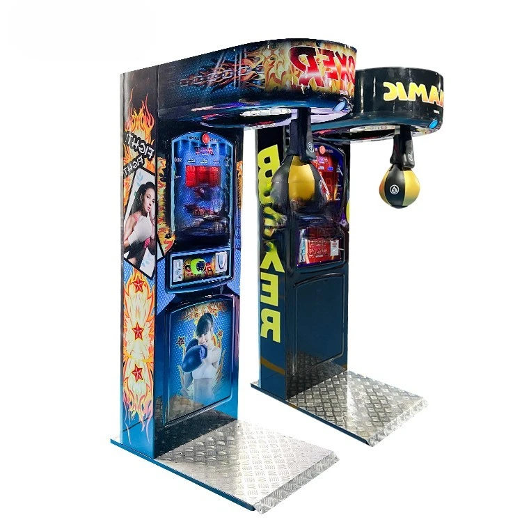 Coin Operated Game Street Amusement Park Electronic Hammer Boxing Machine Arcade Boxing Punch Machine Price For Sale