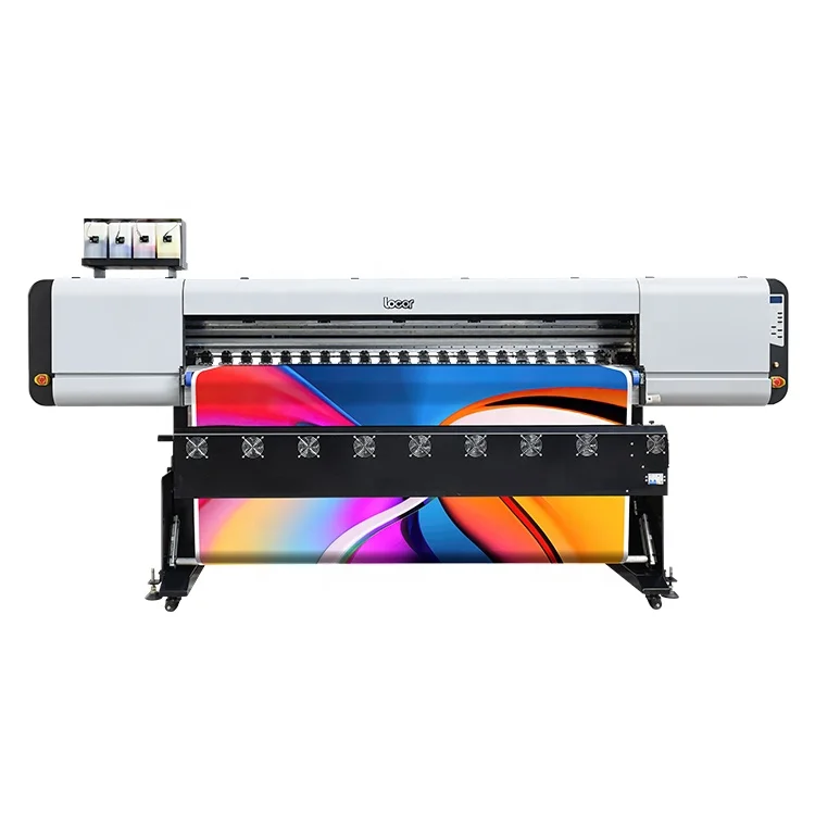 china factory direct sale 1.8 meter Dye Sublimation industrial Printer With 8 Pieces Printhead