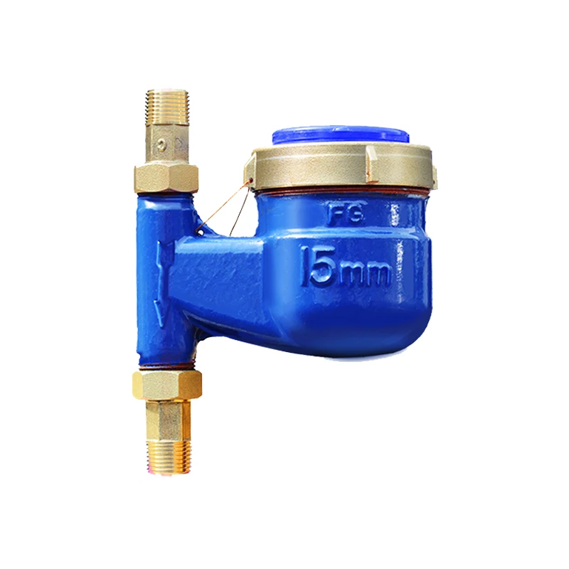 Vertical water meter 15mm 20mm multi nozzle water digital mechanical water meter flowmeter