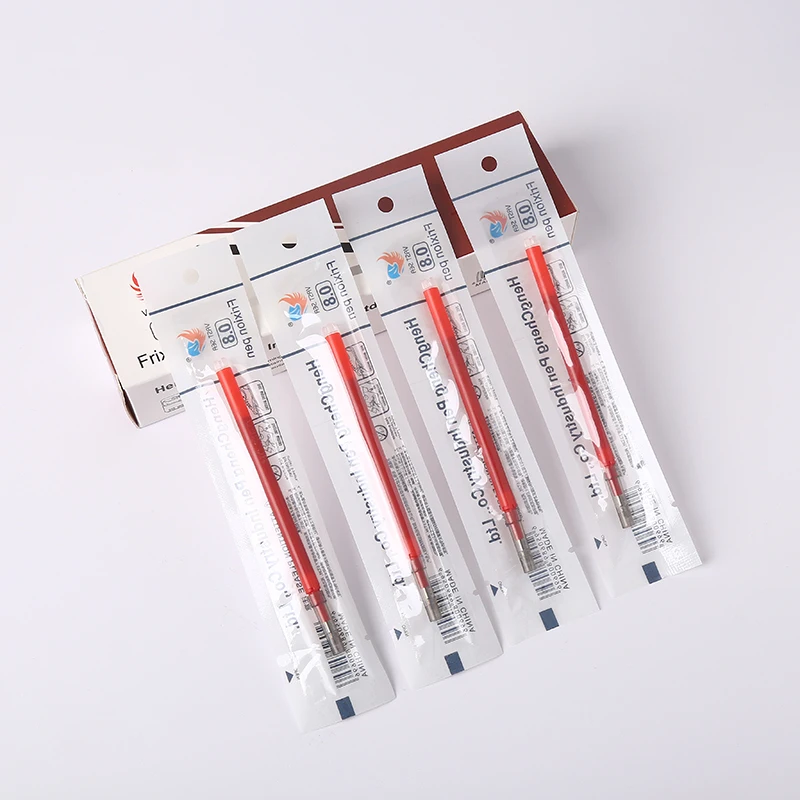 White Color 20 PCs/Box High Temperature Erasable Ballpoint Pen Gel Ink Pen Refill Sewing Supplies