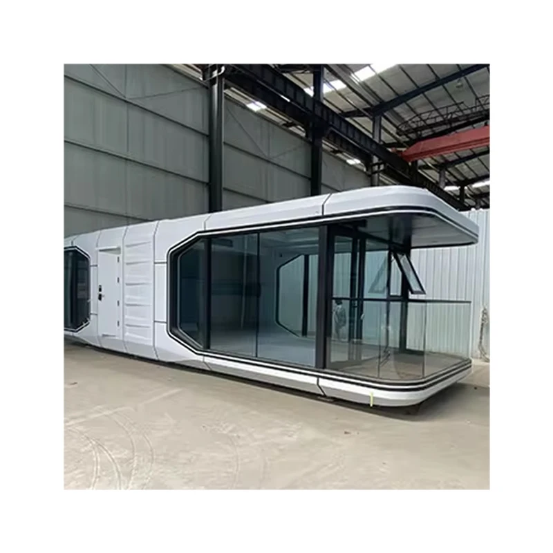 Space Capsule Easy Installation Foldable Mobile House Modern Environmentally Friendly Prefabricated House Luxury Modular Hotel