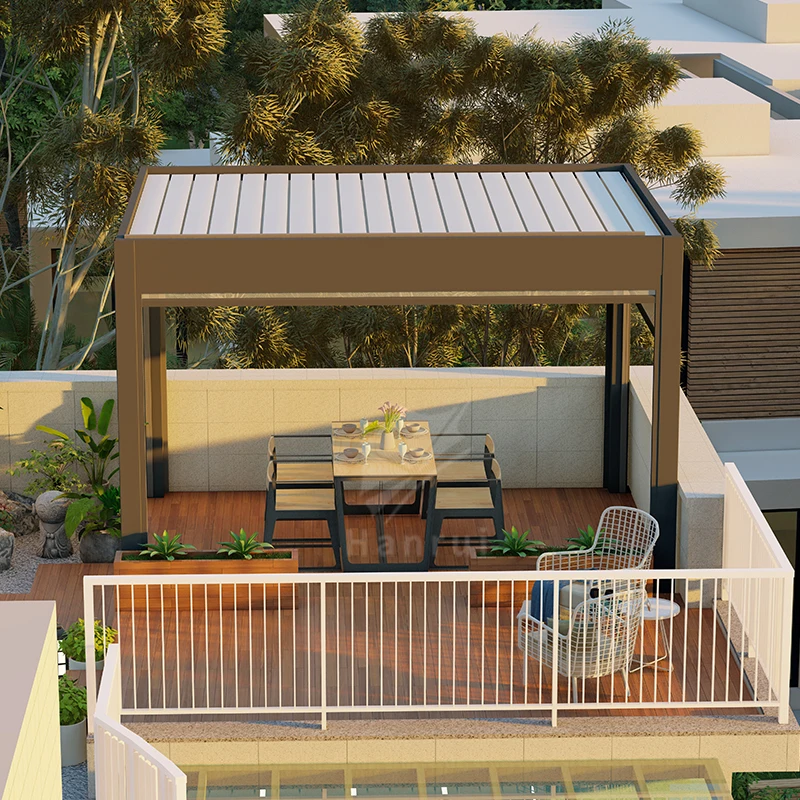 DIY Outdoor Garden Design Pergola Luxury Model Waterproof Arches  Pergolas Outdoor Gazebos Terrace Building