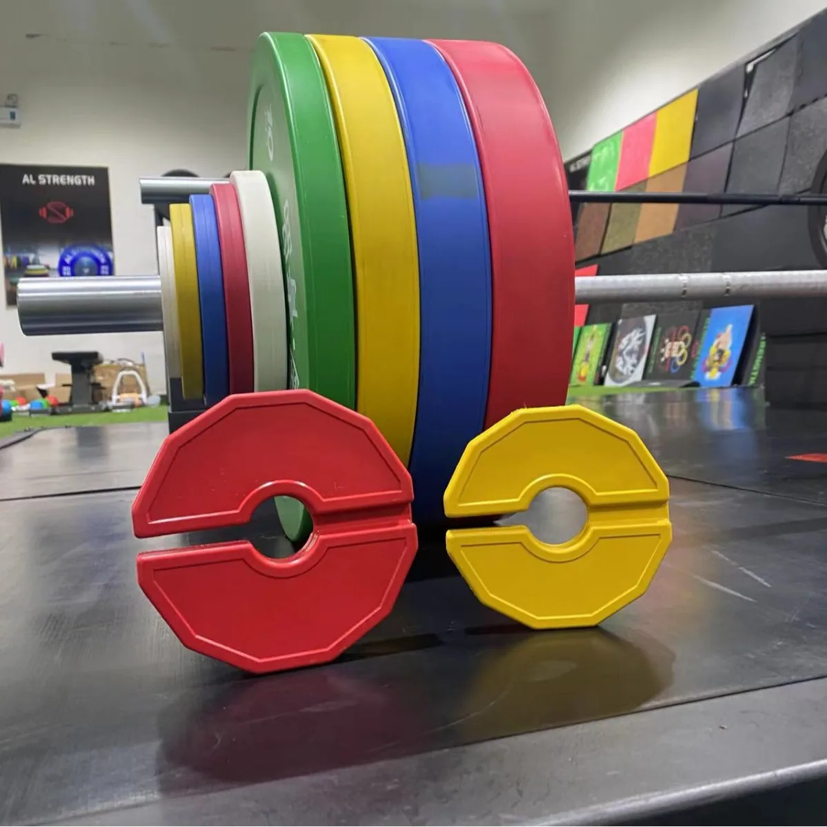 Plates Rubber new style Weight Durable Add-On Fractional Calibrated Change Barbell Calibrated Plate