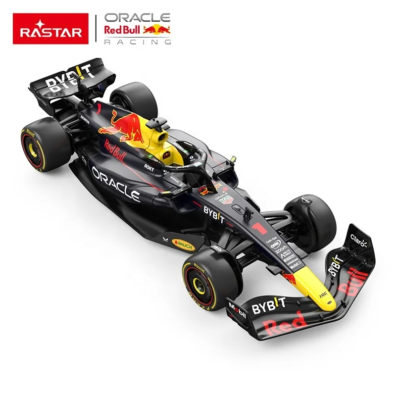 Rastar Trending Toy Official Licensed 1:24 Red Bull F1 RB19 Racing Car Die Cast Model Alloy Metal Car Decoration Collection Gift