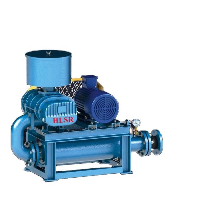 Natural biogas conveying roots blower