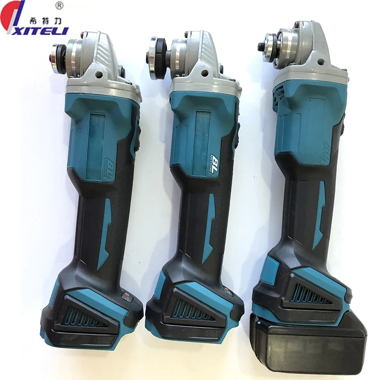 125mm Brushless Cordless Impact Electric Angle Grinder Power Tools Polishing Grinding Cutting Machine for 18V Battery
