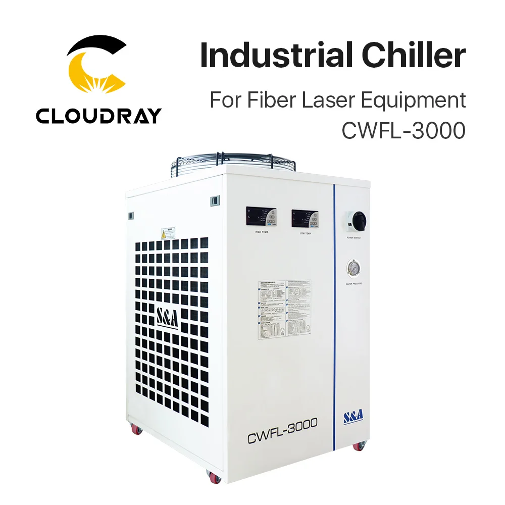  Cloudray BM109 промышленный охладитель воды CWFL-500 CWFL1000 CWFL3000 для волоконно-лазерной