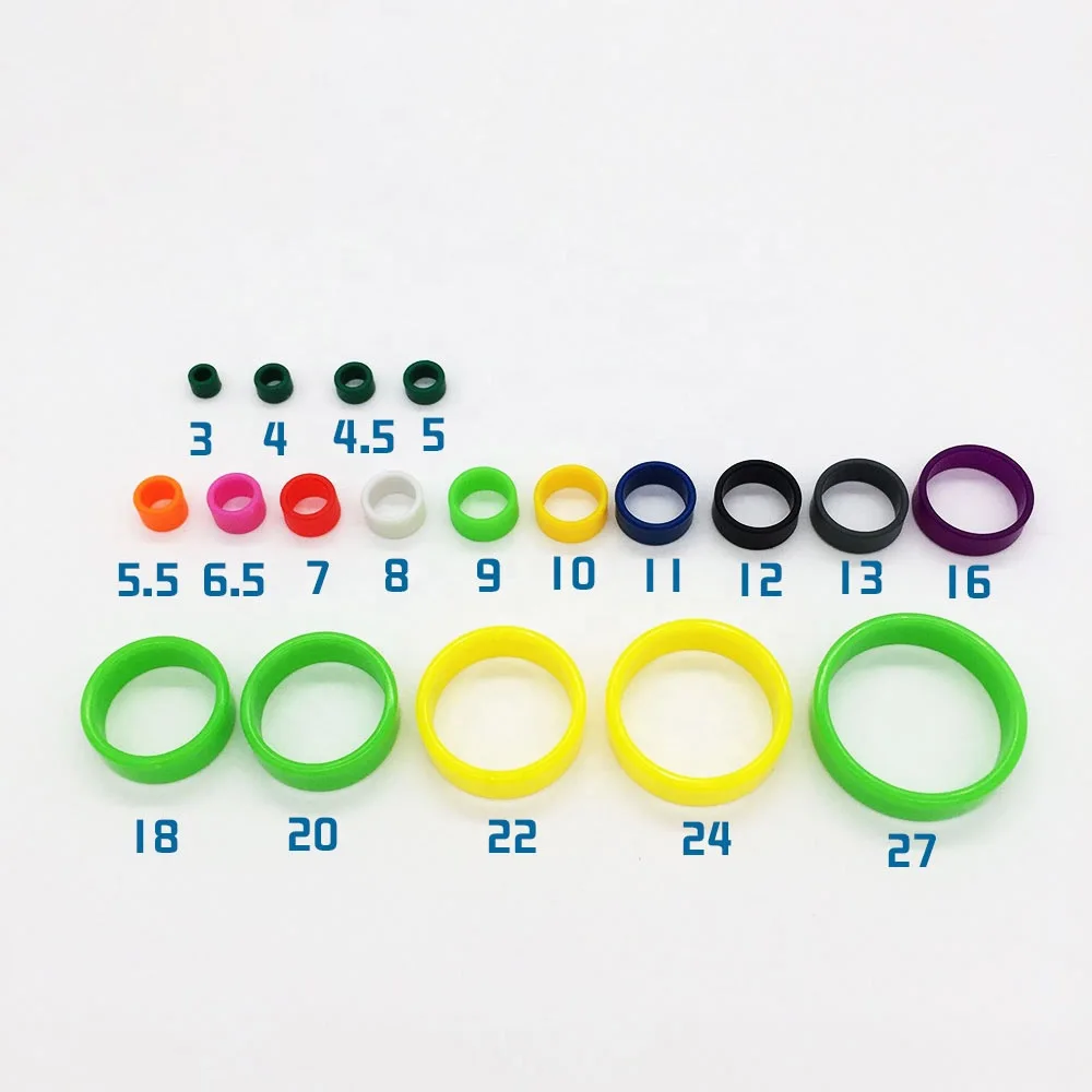 Plastic Ring with printing for Pigeon and small bird pigeon and bird ring