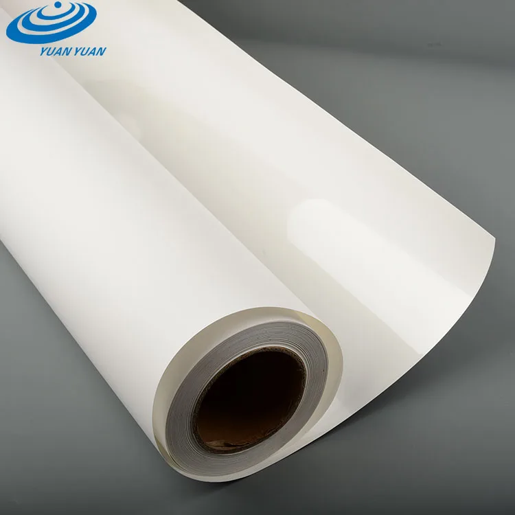 Factory Price Inkjet Printing Eco Solvent Self Adhesive Matte PP Synthetic Sticker Roll Paper