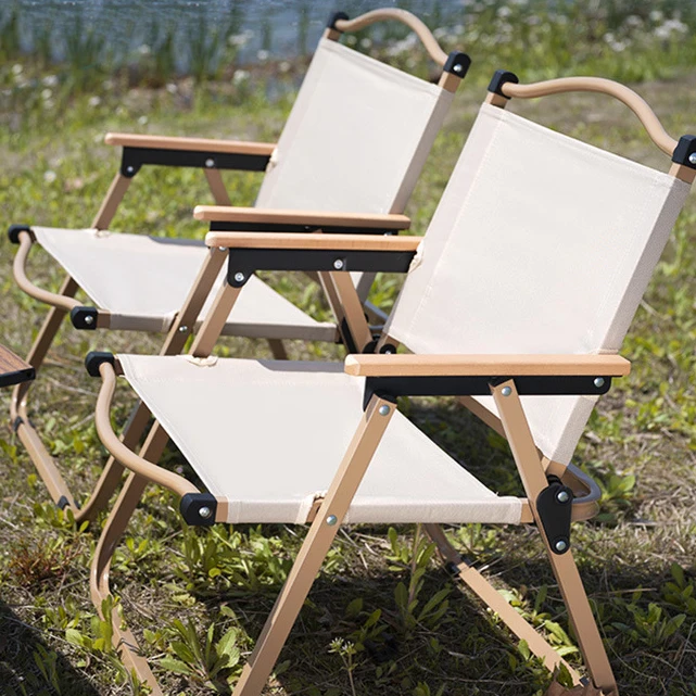 Kemite Design Carbon Steel Material Foldable Garden Furniture Outdoor Foldable Camping Chair