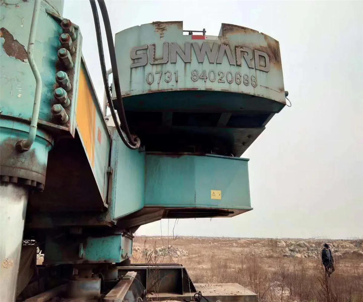 
Used condition Sunward ZYJ680B hydraulic static pile driver made in China Sunward brand ZYJ680B max lifting capacity 16tons 