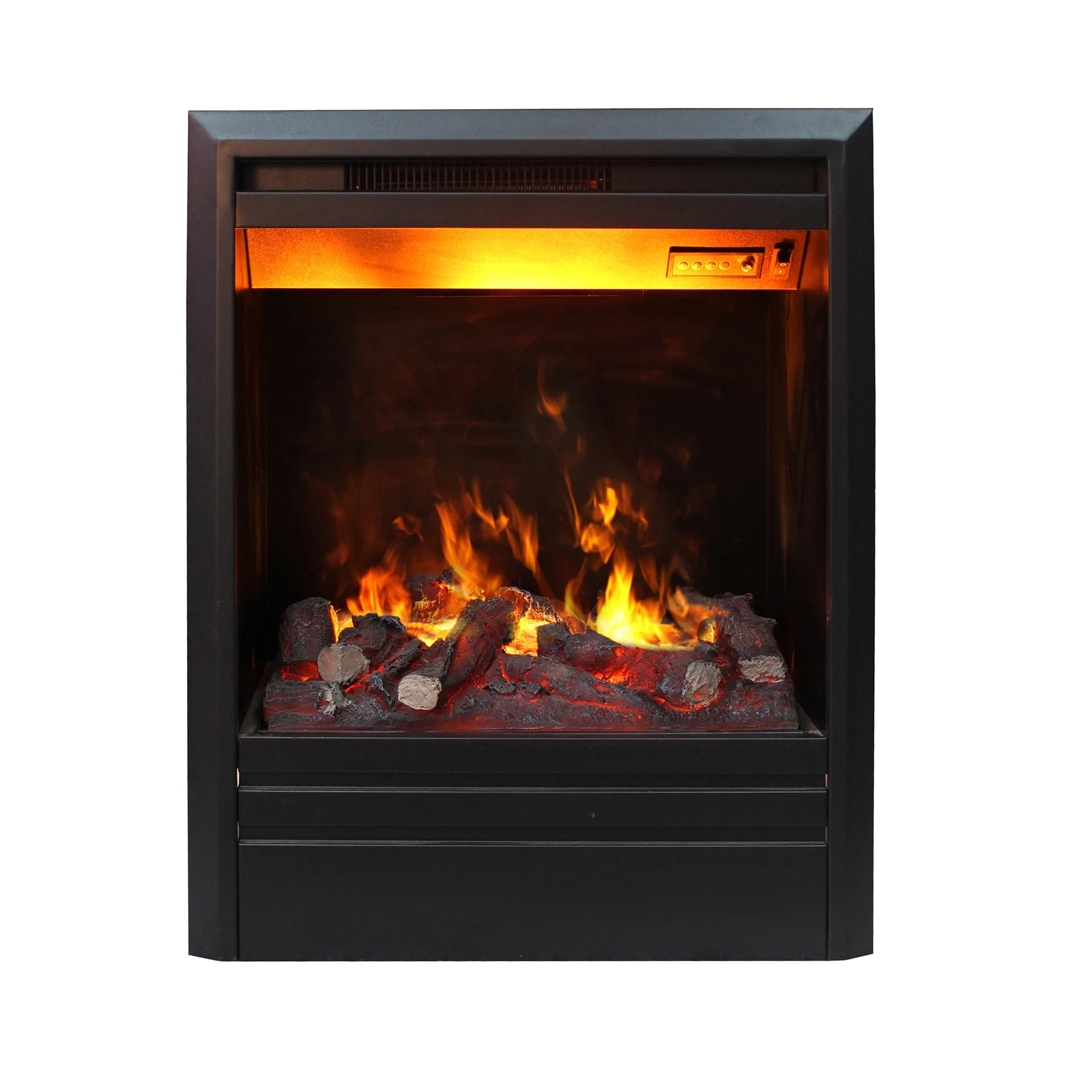 Water Vapor Fire Steam Fireplace lnsert Firebox Vertical Design Steam Flame Effect Inserted