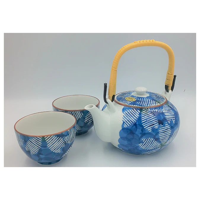 Modern fine design vintage cute tea set porcelain made in Japan