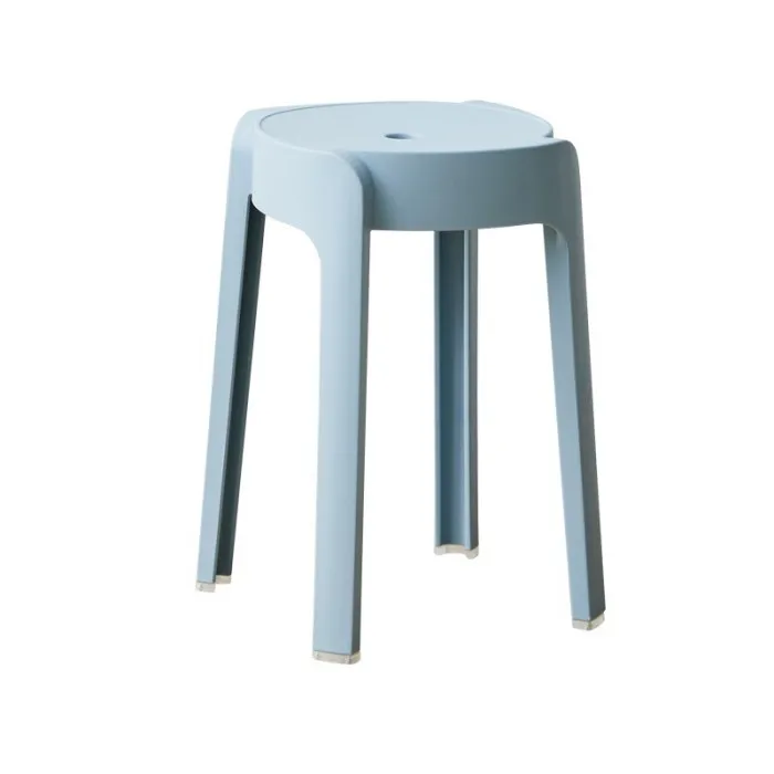 Modern simple plastic color chairs can be stacked in the Office wedding living room and dining room