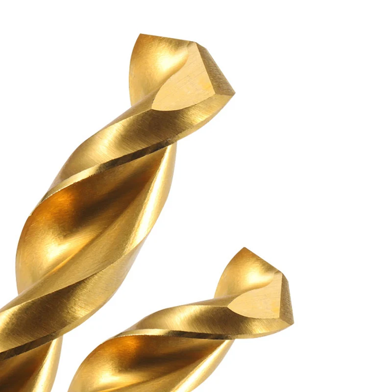 M42 high cobalt twist drill bit, high hardness, 8% cobalt, titanium-plated 304 stainless steel special drill bit