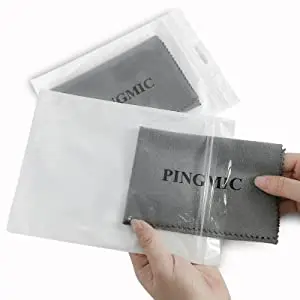 2 Pack Silicone Cleaning Cloth - Silicone Rags Works Great for Cleaning Protection Equipment (Gray)