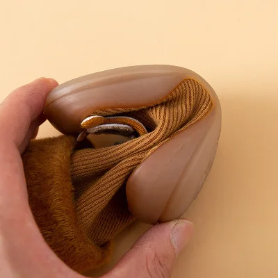 Funny Cute Animal Soft Thick Terry Rubber Sole Baby Child Shoes Socks