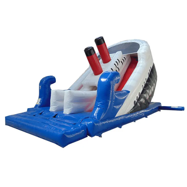 Titanic inflatable slide for sale playground inflatable castle slide