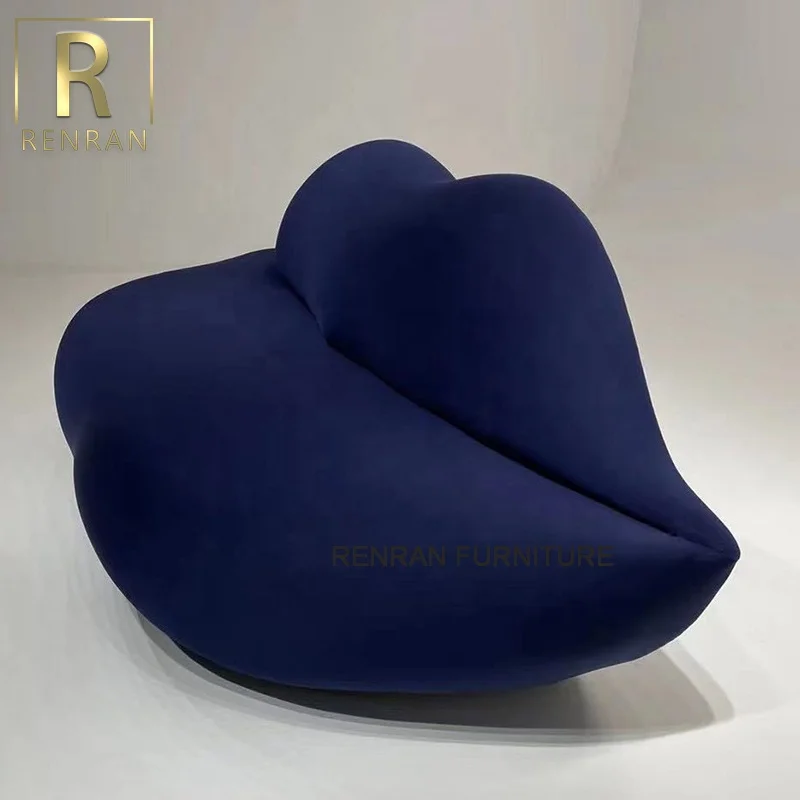 latest living room sofa design red lip sofa designer personality creative modern minimalist living room fabric sectional sofa