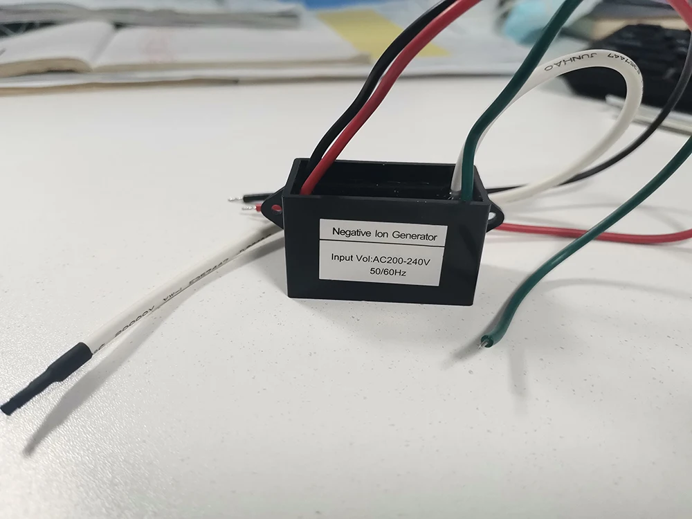 AC220V negative ion generator with carbon brush output for air purifier parts