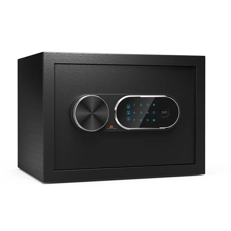 The latest touch screen or fingerprint k3-25/30/50cm electronic password safe home small safe office all-steel smart safe