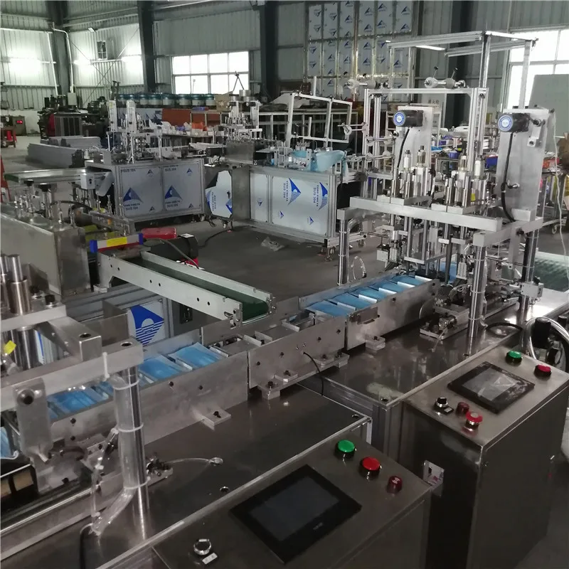 
flat facemask folding Masks making machine,ear loop welding machines 