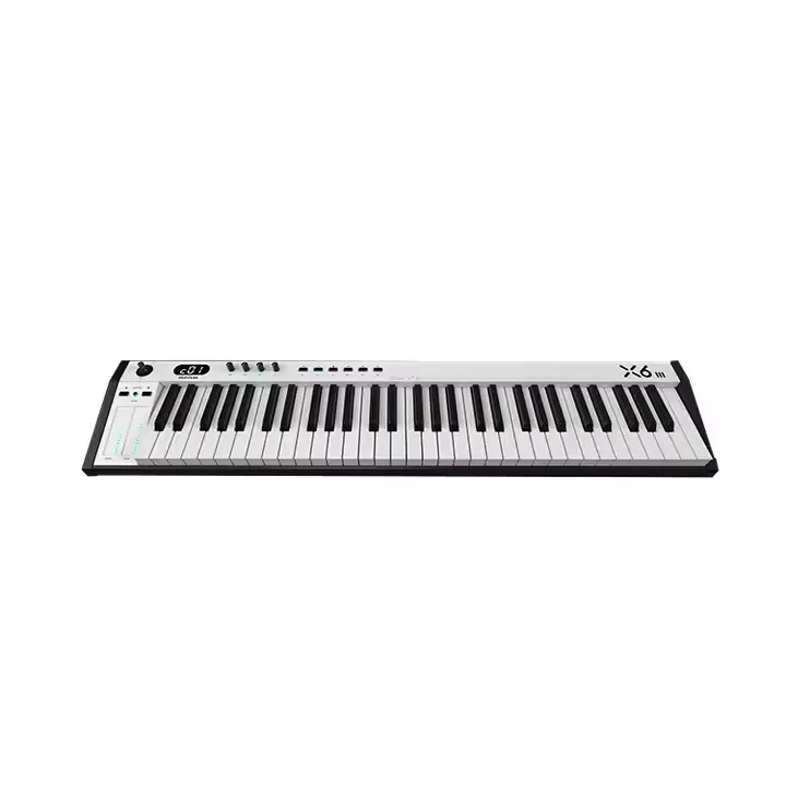 MIDIPLUS 61-Key Premium Midi Keyboard Versatile USB Electronic Piano Digital Creation Tool Kids Musical Instrument Accessory