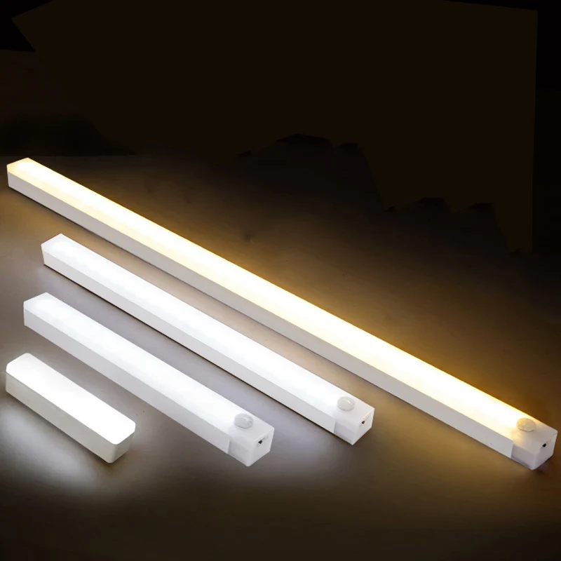 Smart human body induction Led cabinet lamp wireless under cabinet light with Magnetic