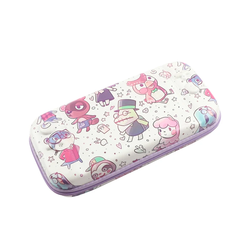 Nintendo switch storage bag Bao Meng purple switch oled game console NS host bag EVA bag