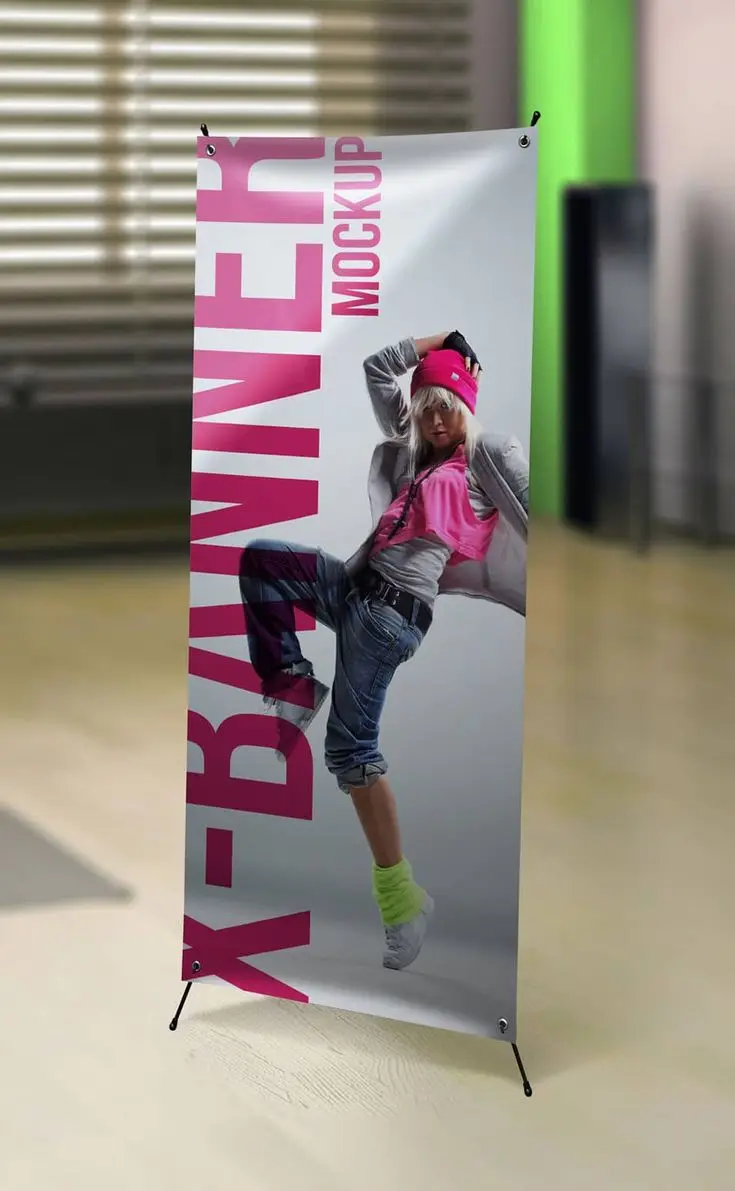 Custom Professional Personalized Wholesale Supplier with Picture Free Printing for Advertising & Promotion X Frame Banner Stand