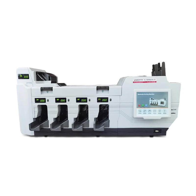 UNION 305 Mixed CIS 4+1 Pocket Banks Banknote Money Currency Counter Bank Note Sorter Money Counting Machine