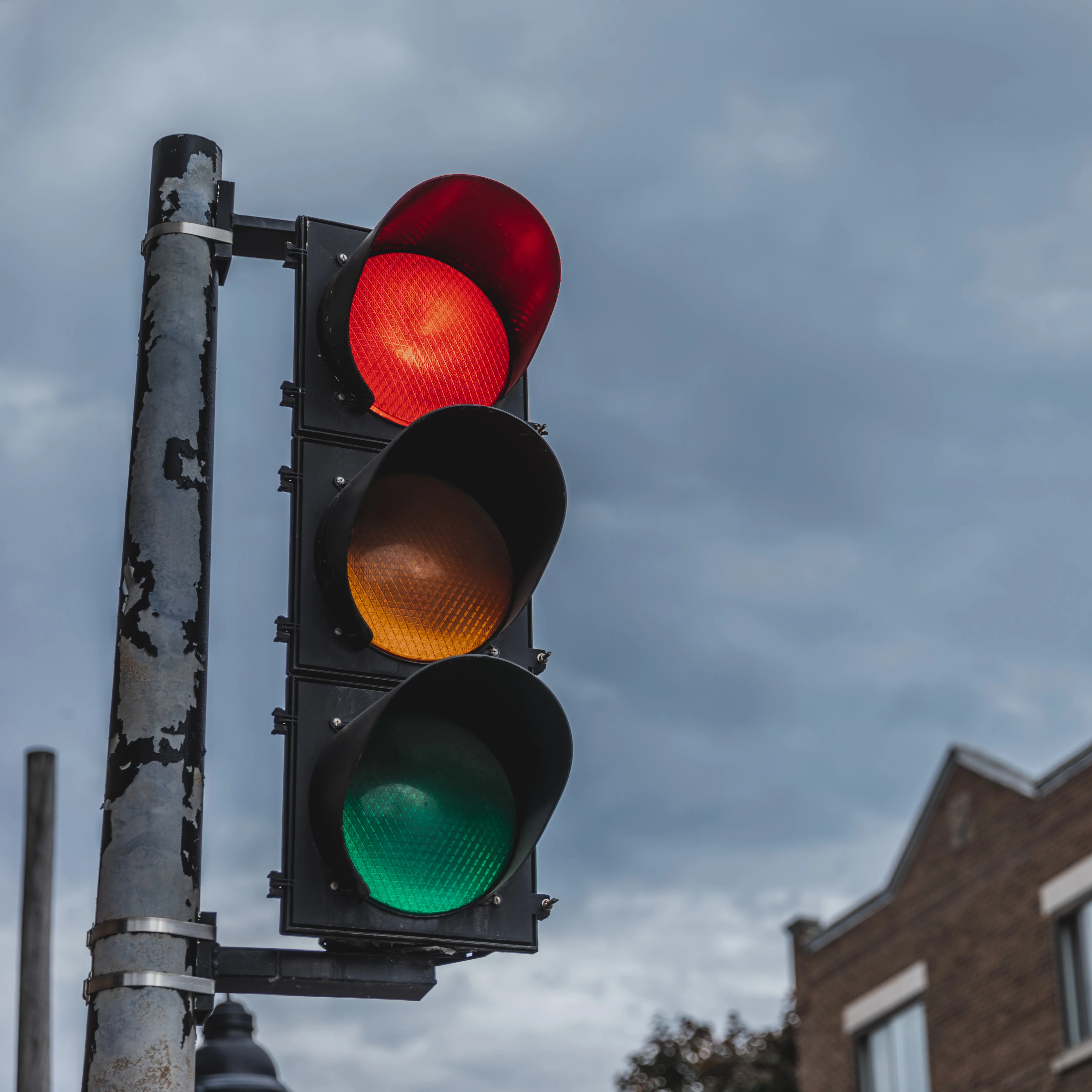 Attractive Design Low Price 200MM Small Size LED Traffic Light Tricolor