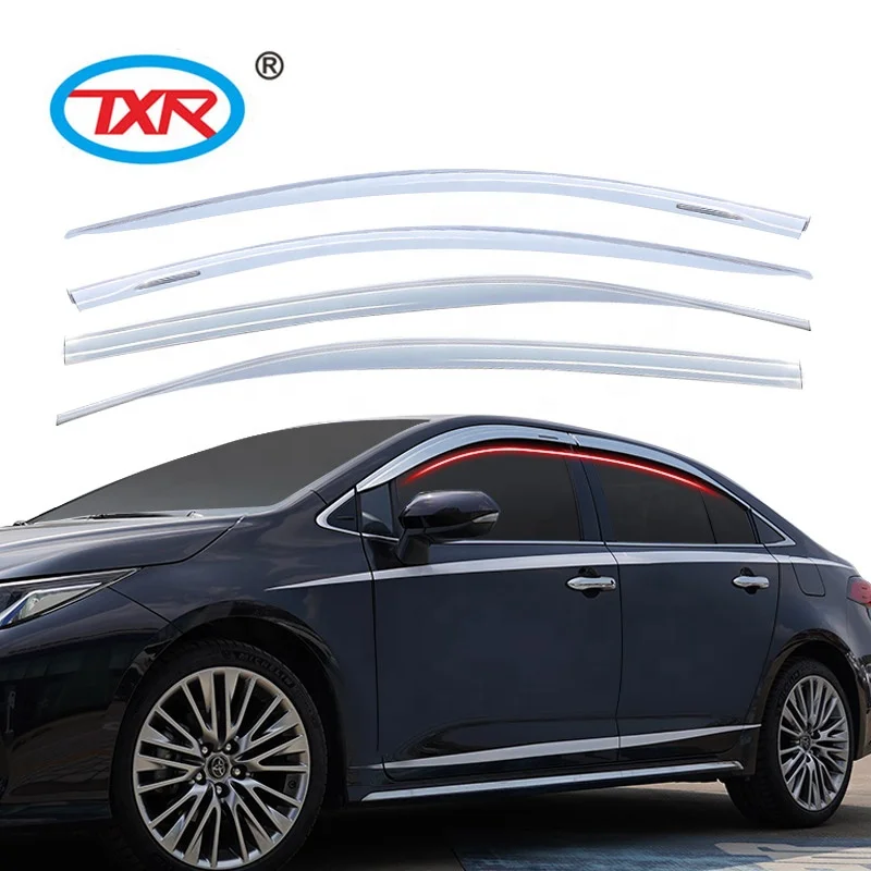 Auto Exterior Accessories Rain Window Deflector vent sun visor For TOYOTA ALLION