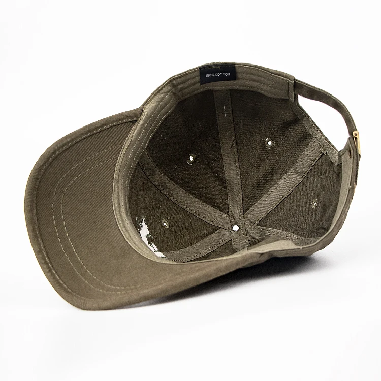 High Quality Costom Embroidery Logo 6 Panel Cotton Outdoor Cap Traveling Mountain climbing Baseball hat