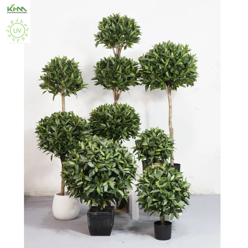Artificial Plants Faux Topiary Fake Pine Trees Greenery Boxwood Plastic Bonsai Plantas Artificiales Outdoor Indoor Decor