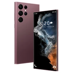 Hot Selling 2022 NEW Galaxy S22 Ultra 5g Phone 7.3 Inch 16Gb + 1Tb Android Smartphone Android 12.0 Mobile Phones