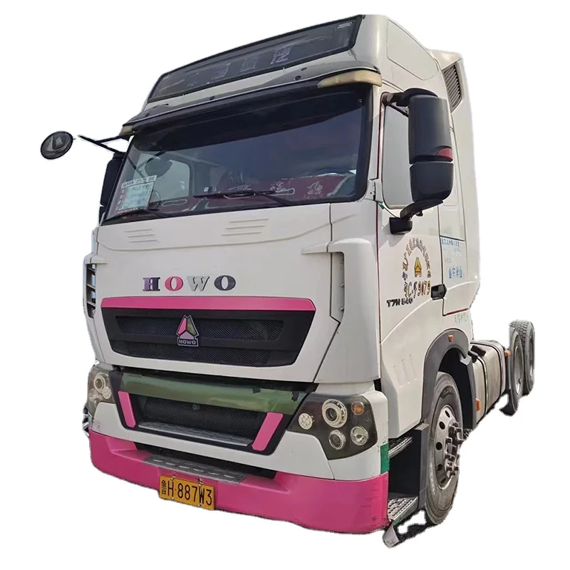 Sinotruk Second hand 540hp howo T7H тягач 6x4 б/у Howo головка грузовиков
