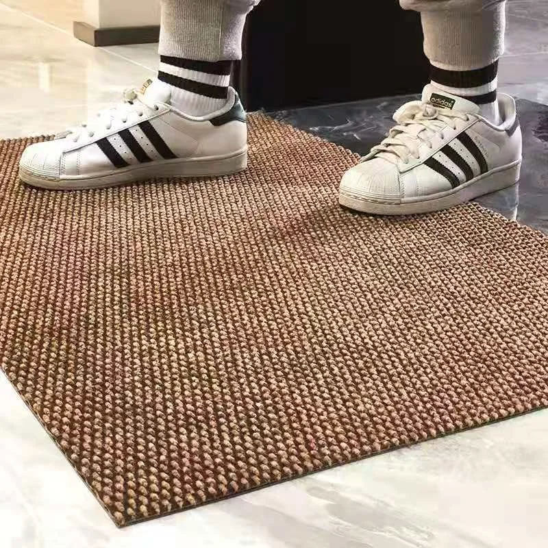 Double-color jacquard carpet pineapple line carpet with PVC backing