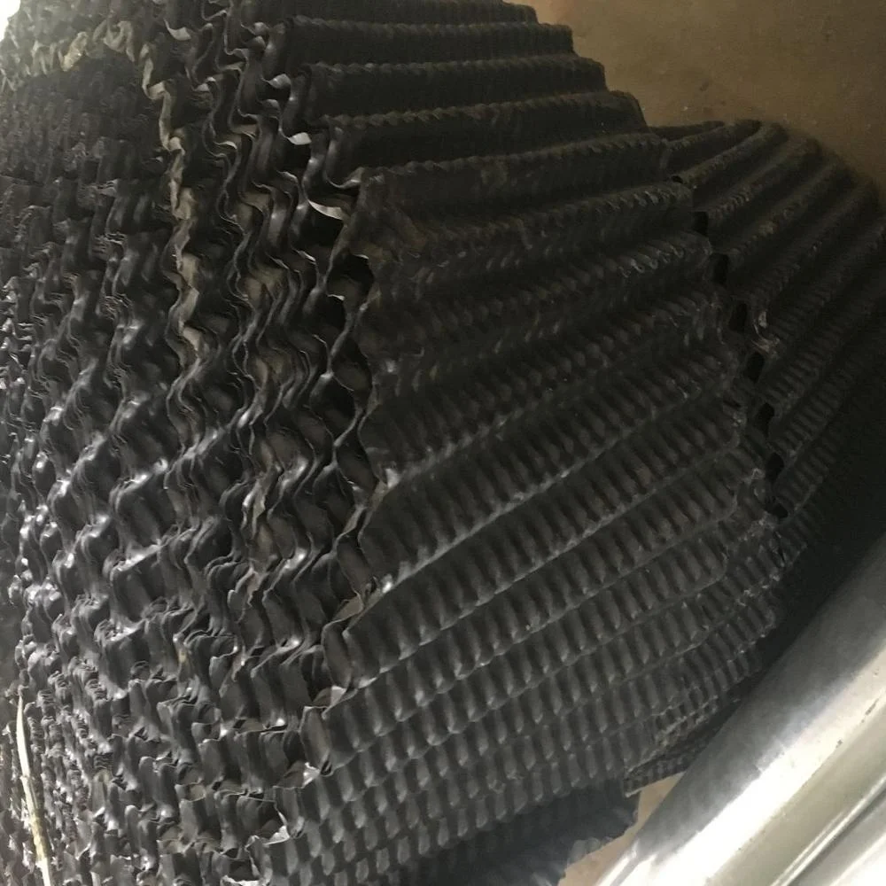 Commonly Used Black Round PVC Water Cooling Tower Fill