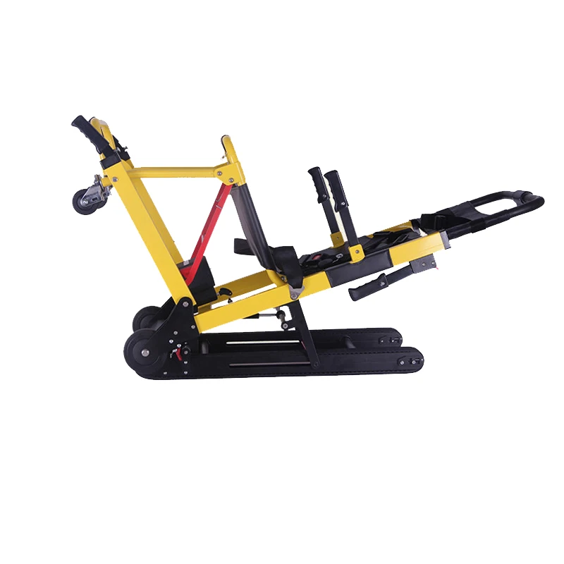 Supplier Price Aluminium Folding Stair Climbing Chair Easy Moving Chair Manual Stair Climbing Wheelchair
