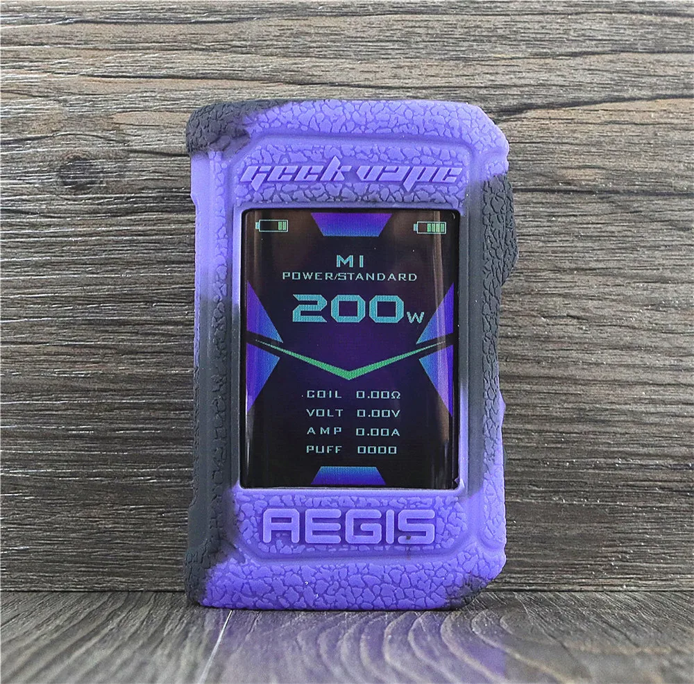 Fashion 10 Colors Skin Silicone Case for Geekvape Aegis X Silicone Protective Case