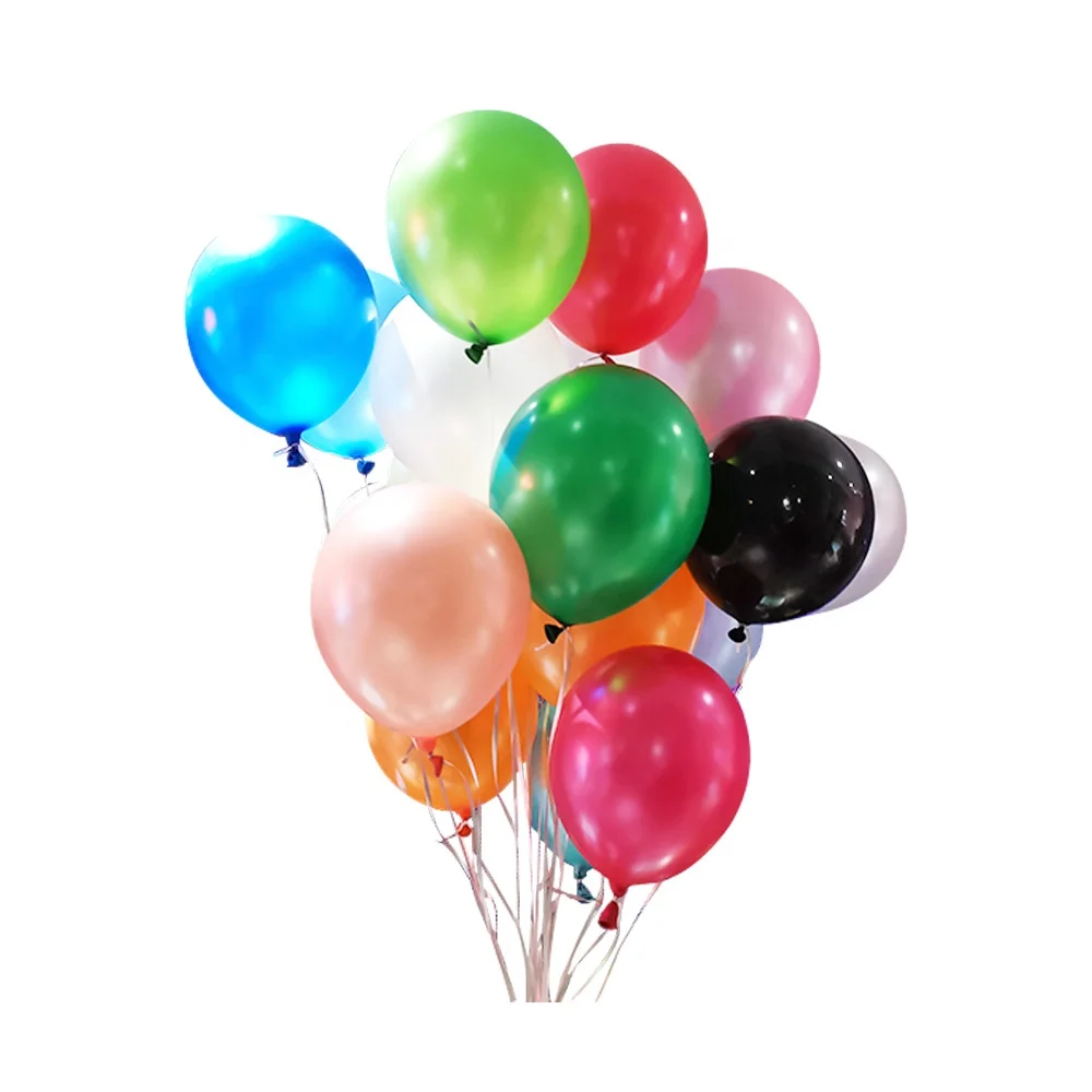 China Wholesale High Quality and Low Price Cheap Product Supplies Soild Color Balloon Ballons for Party Pack of 100