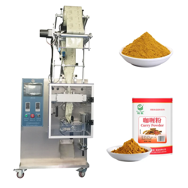 Factory price 5g 10g 15g turmeric curry powder packing machine,masala powder packing machine