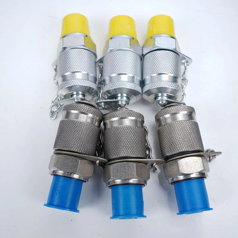 DN2 DN3 hydraulic hose pressure testing gauge test hose adapter