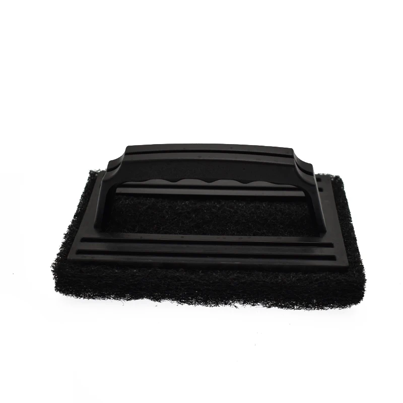Hot Selling Kitchen Washing Convenience Cleaning BBq Grill Brush Plastic Handle Wash Foams Scouring Pad Terylene Sponge Brush