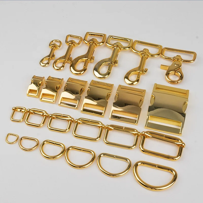 High Quality Multi Color Multi Size Metal Buckle For Belt Dog Collar Bag Pet Leash Hardware Accessory Supplies Wholesale